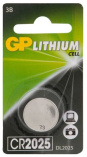 Батарейка GP Lithium 1 шт CR2025 блистер